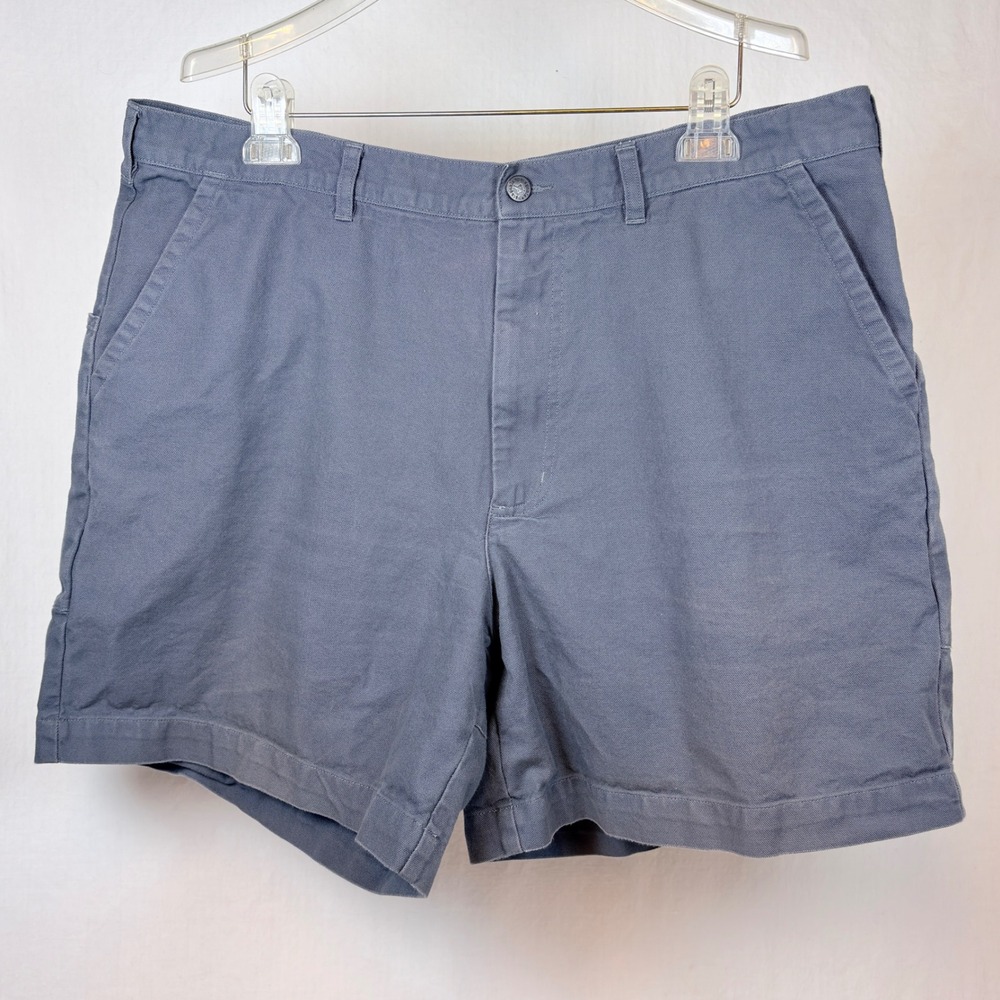 Patagonia Stand Up Shorts Mens 40 Blue Gray Organic Cotton Canvas 57227 SP11